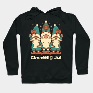 Merry Christmas in Danish Hoodie